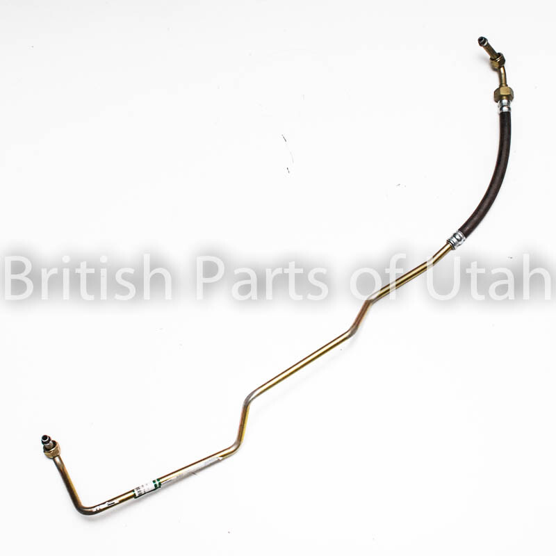 UK BritPart Engine Oil Cooler Line Pipes (Set Of 2) For Range Rover Classic, Discovery 1, Defender - View #2