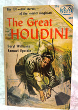 The Great Houdini PB Book 8th Printing 1965 275 pp Williams and Epstein