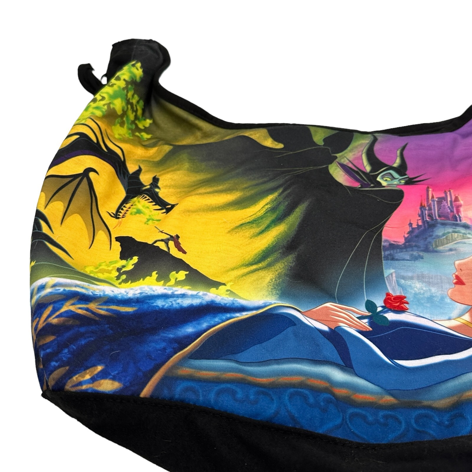 Loungefly Maleficent Sleeping Beauty Disney Hobo … - image 6