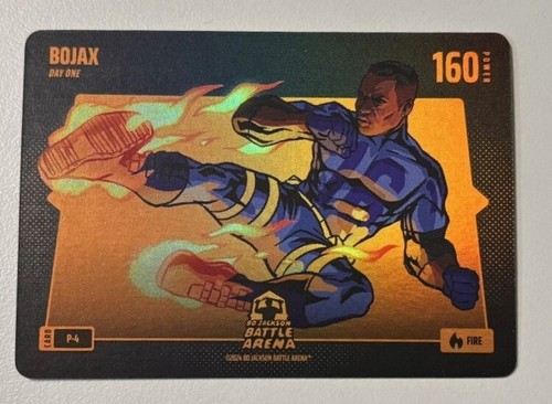 2024 Bo Jackson Battle Arena BOJAX Bo Jackson Day One Fire Battlefoil SP!
