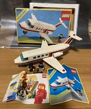 Lego legoland Vintage Set 6368 100% city città Box Istruzioni Catalogo Airplane