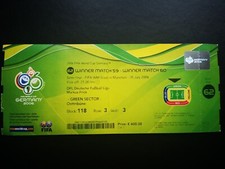 WC TICKET PORTUGAL - FRANCE 05.07.2006 GAME 62
