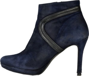 boots femme bleu marine minelli