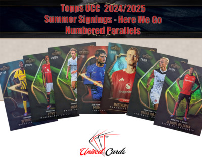 Topps - Summer Signings - Here we go by Fabrizio Romano - Numbered Parallels