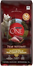 Purina ONE SmartBlend True Instinct Natural Turkey  Venison Adult Dry Dog Food
