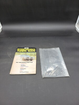 MOTOR HI PERFORMANCE TUNING GUIDE SERVICE MAINTENANCE MANUAL BOOKLET  