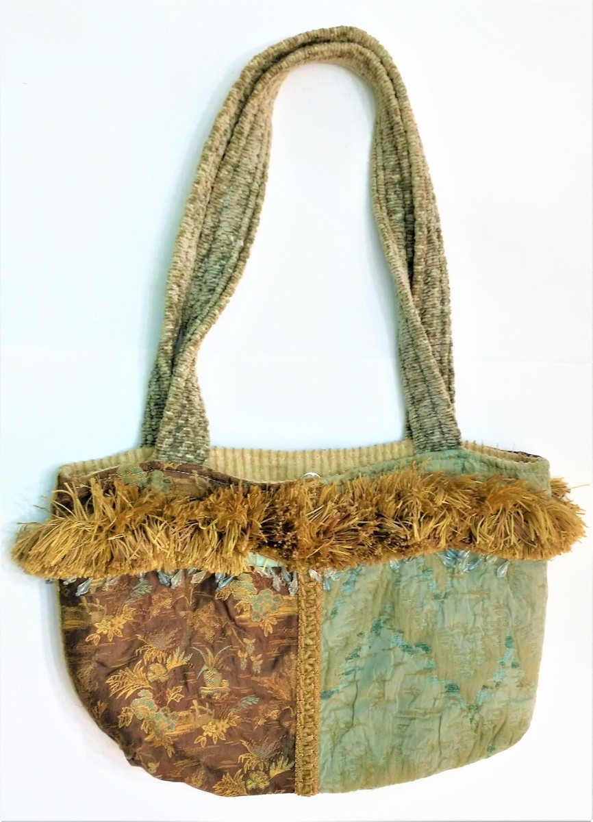 Lily Bags Patchwork Cloth Boho/Artsy/Chic Shoulder Bag/Purse w