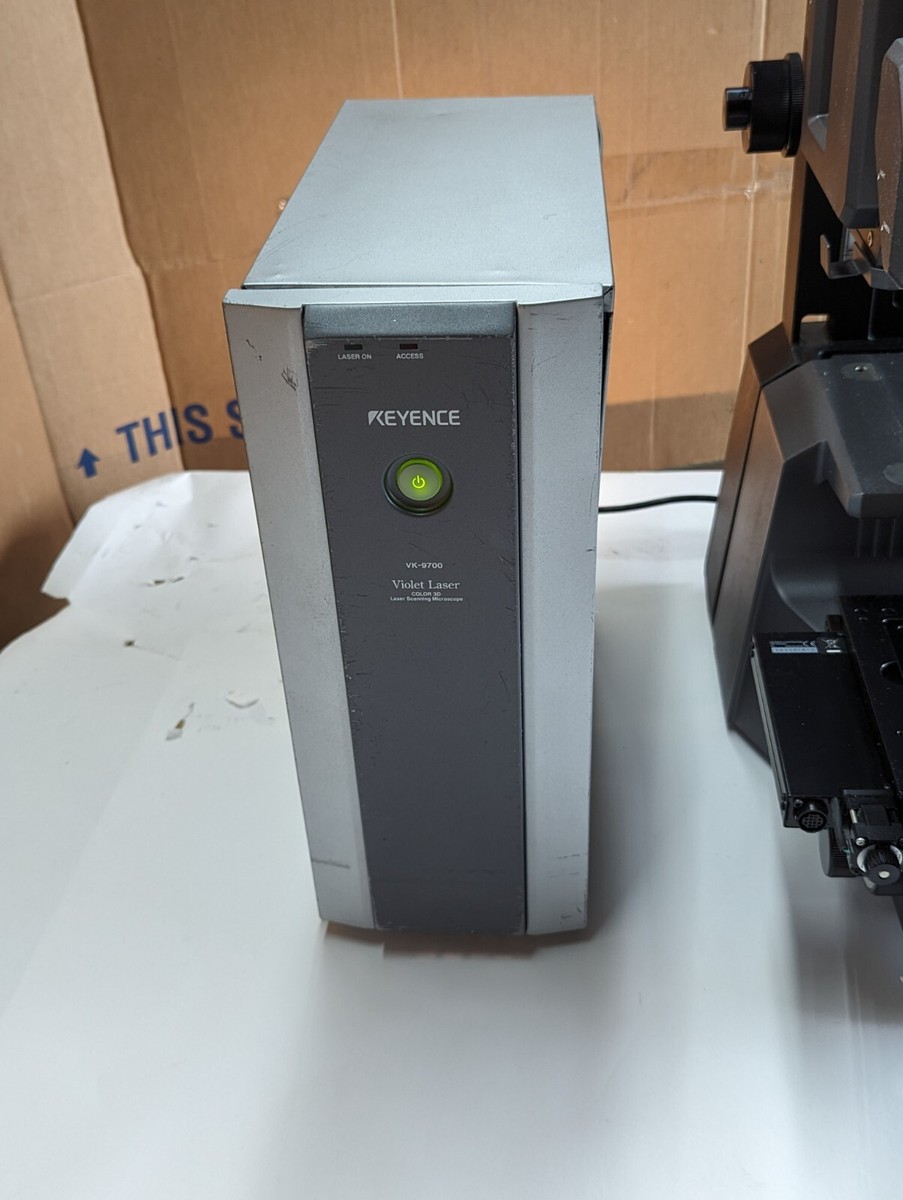 KEYENCE VK-9710 COLOR 3D VIOLET LASER SCANNING MICROSCOPE w KEYENCE VK-9710 COLOR 3D VIOLET LASER SCANNING MICROSCOPE w