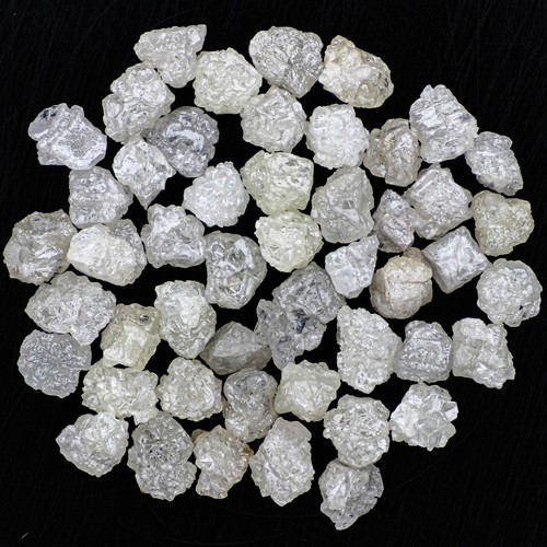 3PCS 3MM Natural Loose Diamonds Uncut Rough 1.00 T.W Canadian Diamonds