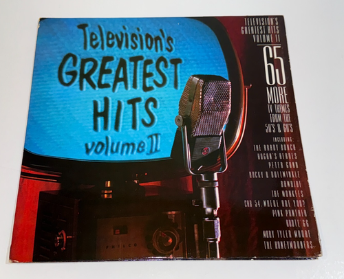 Television's Greatest Hits Volume II Vinyl 2xLP Spider-Man Underdog Monkees - Picture 2 of 9