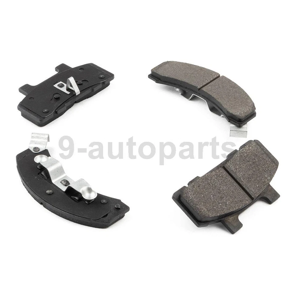 Rotores de disco delanteros + pastillas de freno para 1985 1986 1987 1988 1989 Cadillac Fleetwood Foto 3 de 4