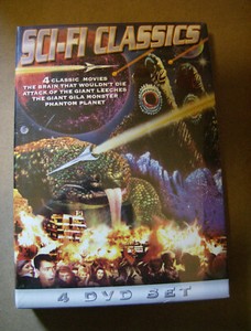 Sci-Fi Classics (DVD, 2007) 4 Classic Movies 4 DVD's NEW 89218055491 | eBay