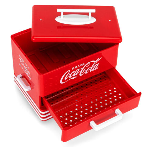 SALCO SHD-80CC Coca-Cola Hot Dog Maker chauffe-saucisse cuiseur à saucisse rétro rouge - Photo 4/7