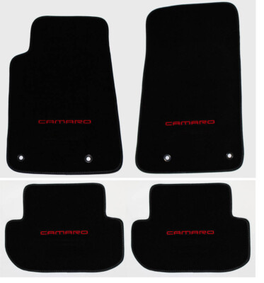 For CHEVROLET CAMARO Heavy Duty Universal Car Floor Mats Black Rubber Deep Tray | UK