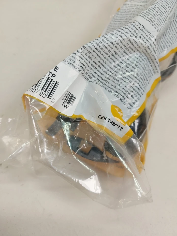 Gafas/gafas de seguridad Carhartt Carthage marco negro lentes antiniebla transparentes Foto 3 de 4