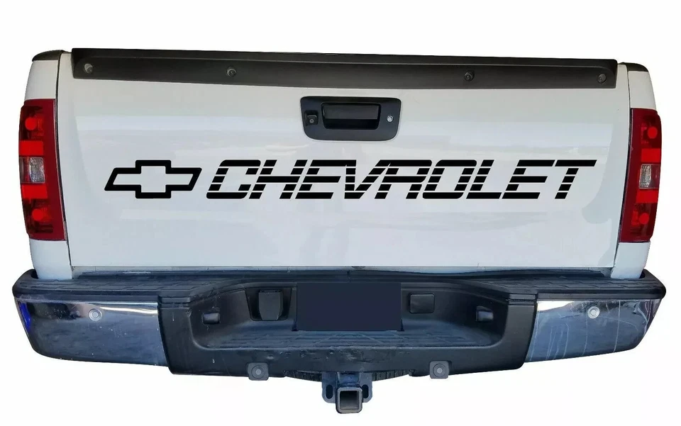 CHEVY Decals CHEVROLET Vinyl Sticker Silverado 1500 Bed Tailgate Letters 454 SS - Image 2 of 4