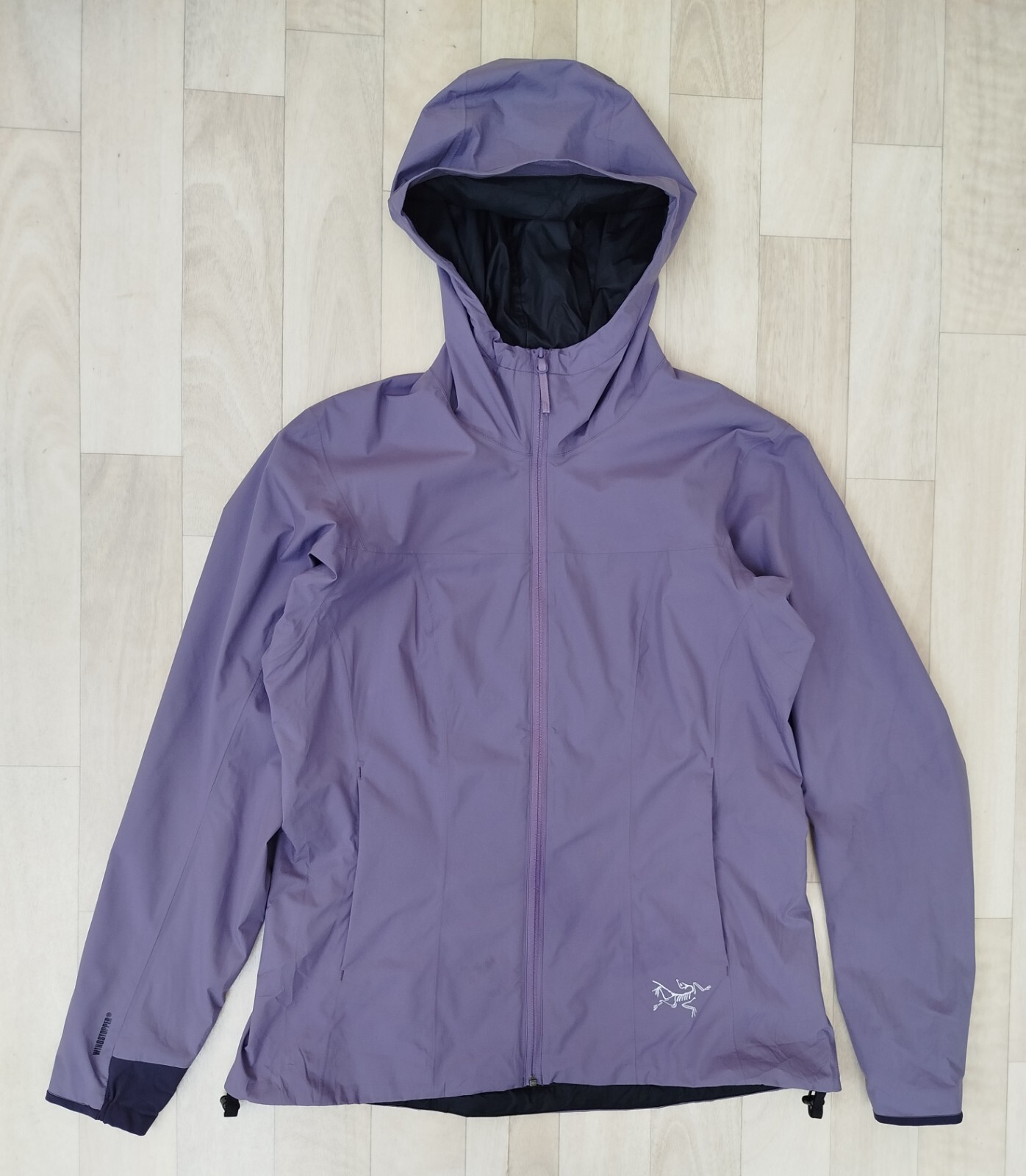 ARC'TERYX WINDSTOPPER VIOLA GIACCA DONNA CON CAPPUCCIO TAGLIA M