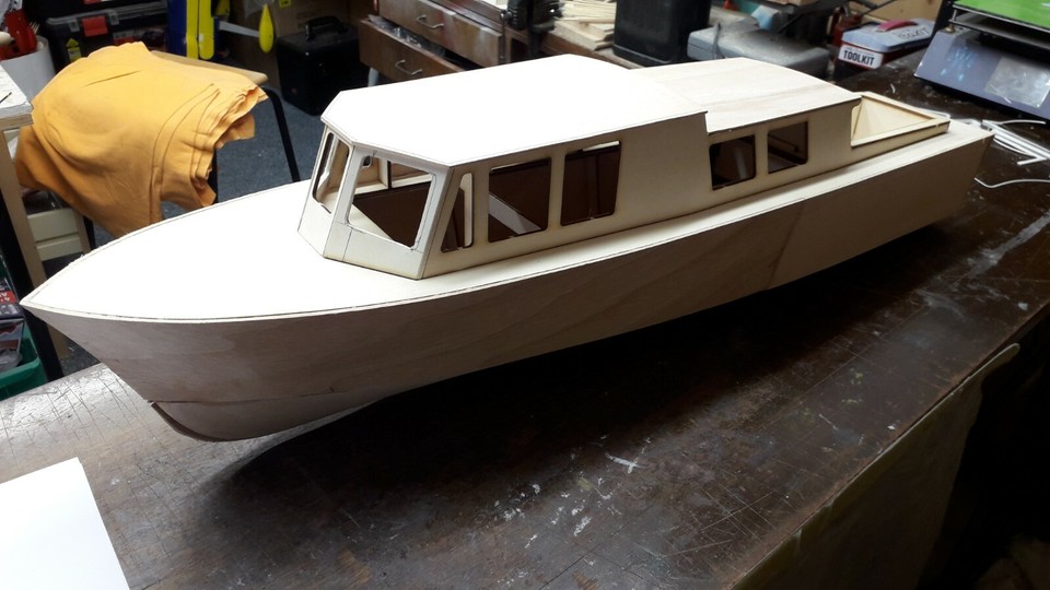 Flying Christine II. wood model boat kit. 810mm suitable for R.C. eBay