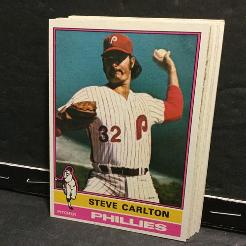 1976 Topps Baseball 18 Cards - 12 Different - All Hall of Famers Sku12Y