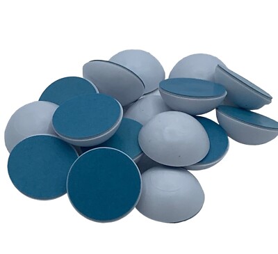 Überstand Türstopper Stoßstangen weiß Gummi Wand selbstklebend Ø 60 mm Wand Kunststoff