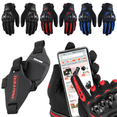 Motorcycle Gloves for Men Women Full Finger Touchscreen ATV MTB Motorbike Gloves