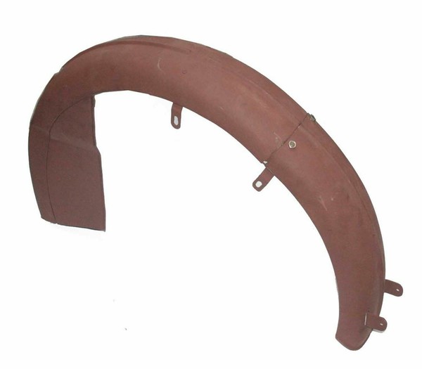 Passend FüR Velocette MAC MOV & KTS HeckkotflüGel Fender Stahl - Blankes Metall-image