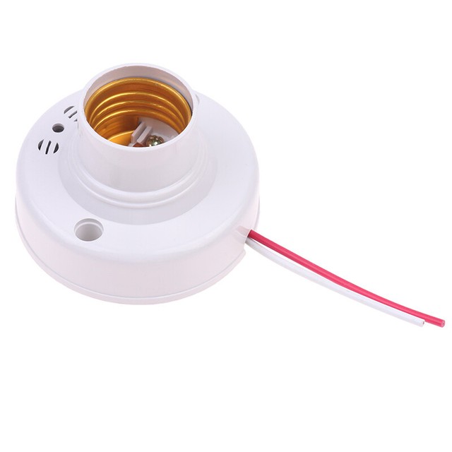 E27 Sound Sensor Light Lamp Holder On Off Light Voice Applaud Sound Control Bf VA11117 E27 Sound Sensor Light Lamp Holder On Off Light Voice Applaud Sound Control Bf VA11117