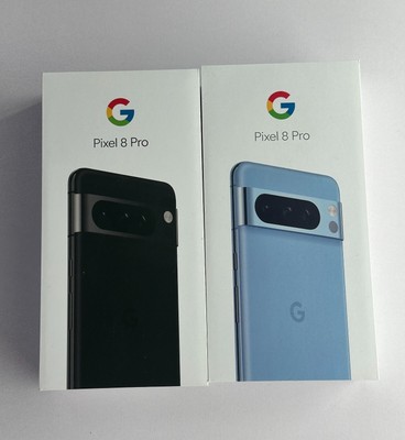 Google Pixel 8 Pro 5G  128GB+12GB RAM ROM Factory Unlocked SmartPhone-New Sealed