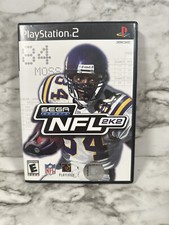 NFL 2K2 2002 PS2 Sony PlayStation 2 CIB Complete SEGA Football Game