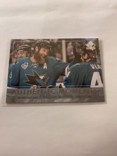 Joe Thornton 16-17 SP Authentic Authentic Moments #104 San Jose Sharks