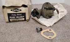 NOS ( New Old Stock ) CAPAC Factory Rebuilt Fuel Pump # 40725 R. ( 00 )