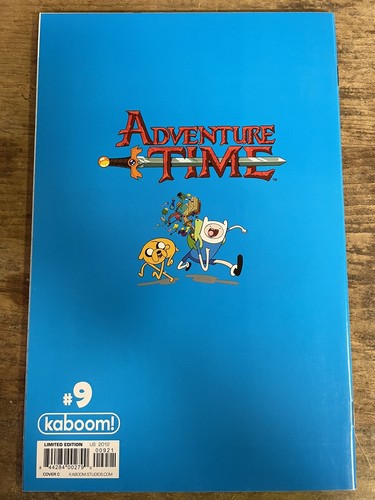 ADVENTURE TIME WITH FINN AND JAKE #9 C (2012) LIMITED 1:15 VARIANT KABOOM - Foto 2 di 4