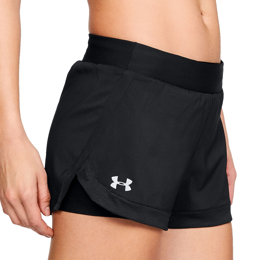 under armour 2 in 1 shorts ladies