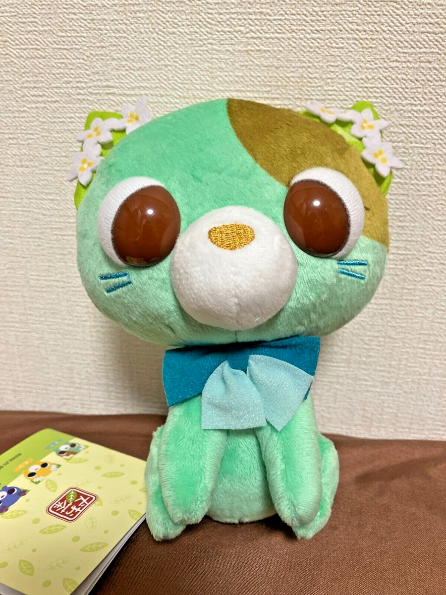 Ochaken Ochaneko So Doba cha MInt Tea Cat Stuffed toy Plush Doll