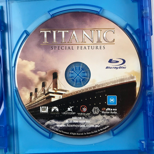 Titanic 2-Disc Blue - Ray Discs 1997 (Leonardo DiCaprio) (Kate Winslet) - Picture 8 of 8