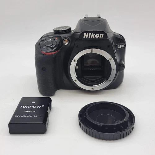 Nikon D3400 24.2MP DSLR Camera 16438 Shutter Count Read
