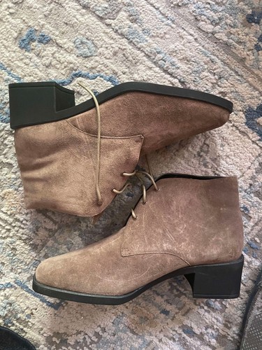 Vintage 90s Bellini Brown Foster Lace Up Ankle Boot Women's Size 11M Rare VTG - Picture 6 of 14