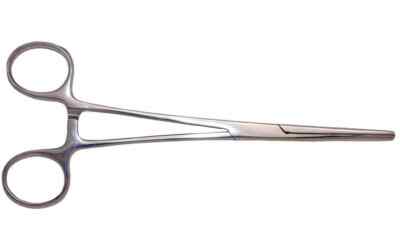 Excel Tools Stainless Steel Hemostat 7-1/2in Straight Nose 55541