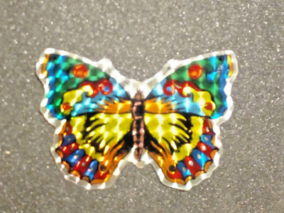 BUTTERFLY - STICKER / STICKER / Butterfly/Collecting/Butterfly/Prismatic/1986