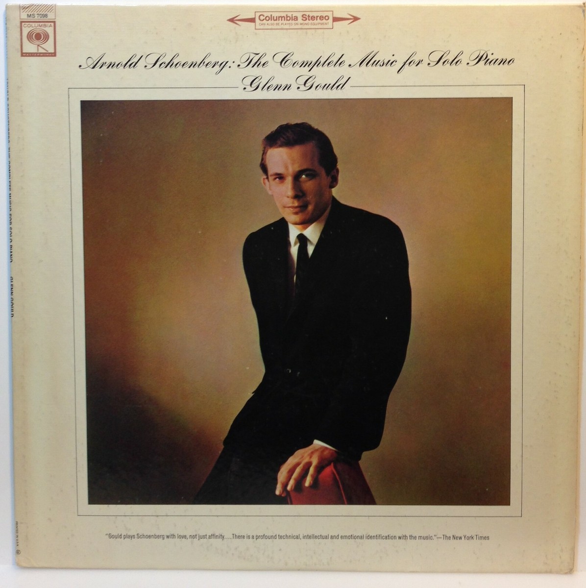 Glenn Gould, Arnold Schoenberg ‎: The Complete Music For Solo