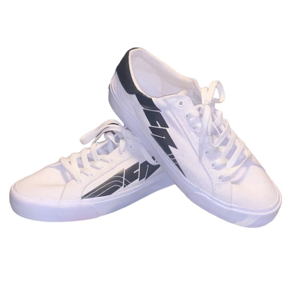Creative Recreation Zeus Canvas Lo Sneaker Shoes White Black Mens