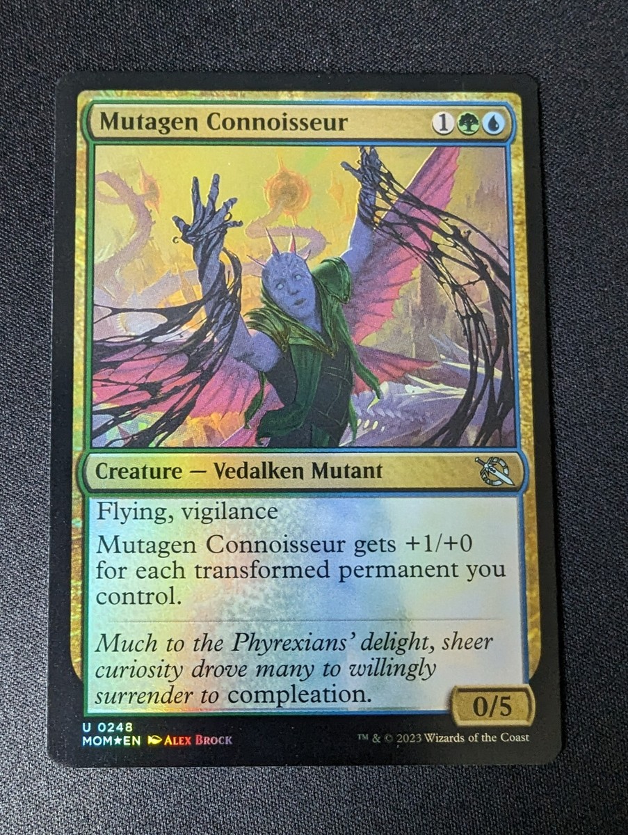 MUTAGEN CONNOISSEUR FOIL #248 MTG MOTM March of the Machine | eBay