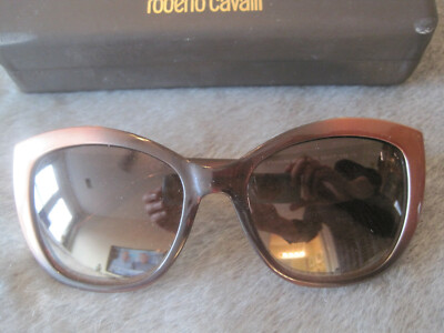 ROBERTO CAVALLI MEKBUDA 888S 83G BROWN SUNGLASSES Roberto Cavalli Mekbuda RC888S 83G Brown & Gold Sunglasses  main image 3