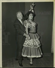 1958 Press Photo High Steppers Yolanda Almagures and Ed Kurkendall - sap22261