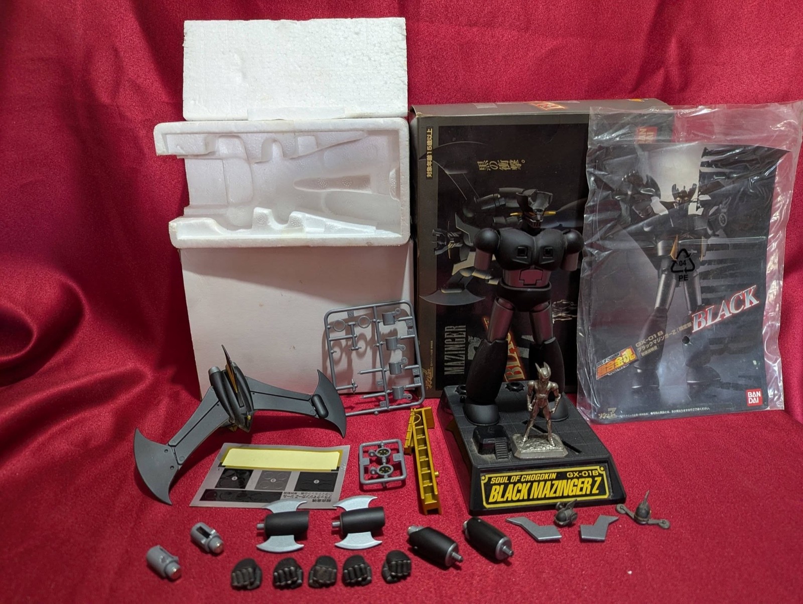 Soul Of Chogokin GX-01B Black Mazinger Z 1998 Bandai - Quasi Completo - Leggere