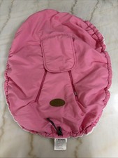 Cozy Cover Infant Pink Carseat Canopy SeatCover Fleece Lined