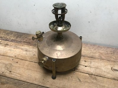 VINTAGE Brass Kerosene Lamp PRABHAT Parts (parts/fix)