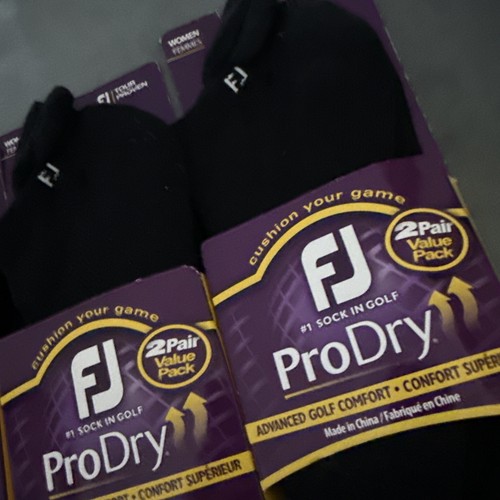 FJ FootJoy ProDry Calze Taglio Basso - Grigio, Nero - Donna (6-9) LOTTO DI 6 PAIA* - Foto 4 di 6
