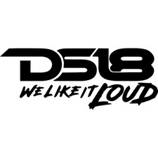 Ds18 We Like It Loud Vinyl Decal Die Cut