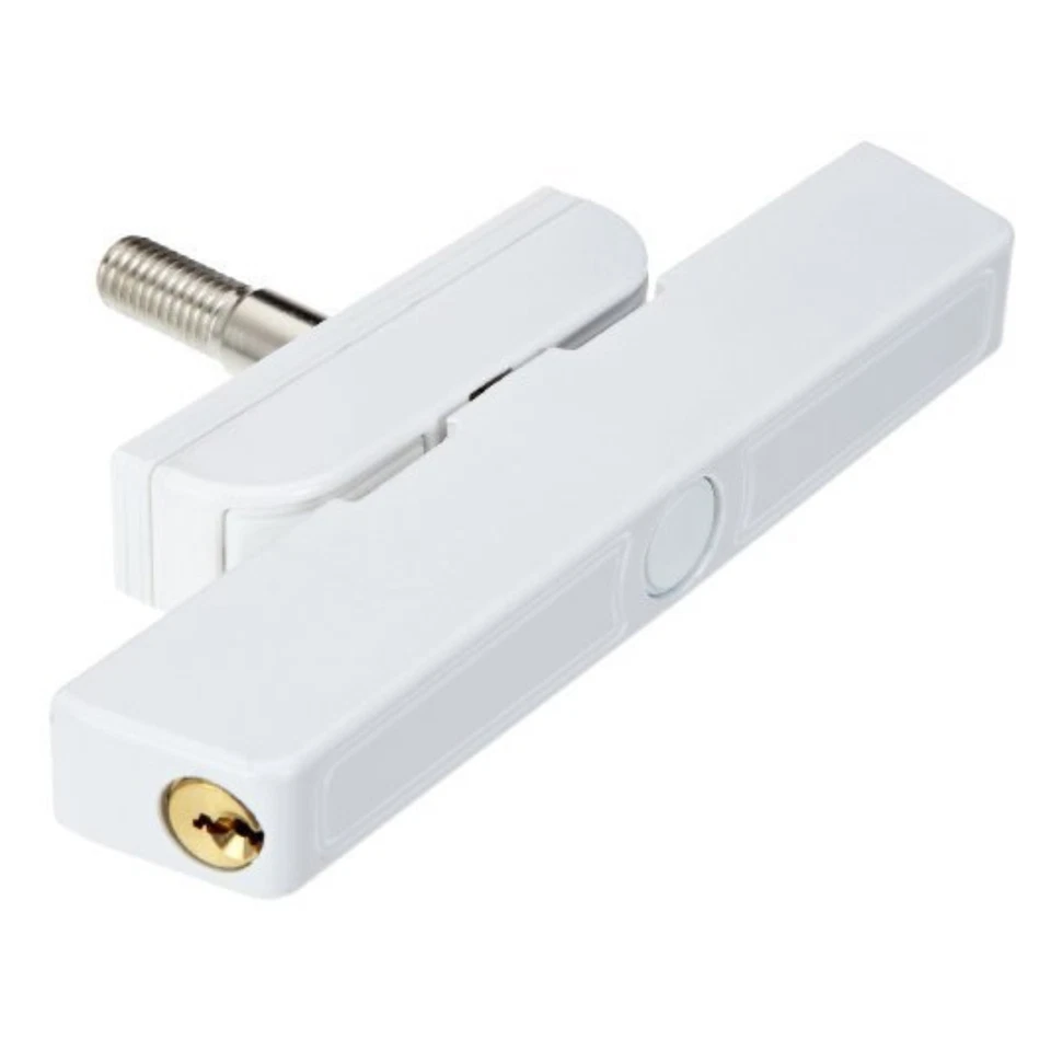 ABUS 2520 Fenstersicherung für Flügelfenster abschließbar Farbe Weiss - Bild 3 von 4